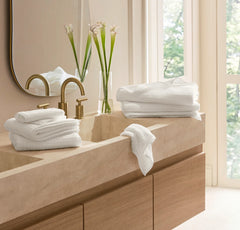 Turkish Waffle Bath Towel Set