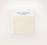 Percale Hemmed Fabric Swatch - Natural