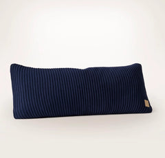 Sunday Knit Pillow Cover - Coastal Navy