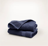 Plush Hand Towels (Pair) - Coastal Navy