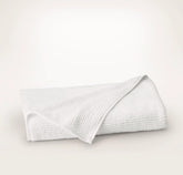 Turkish Ribbed Bath Sheet - White