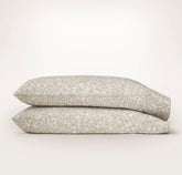 Percale Hemmed Pillowcase Set - Oak Garden