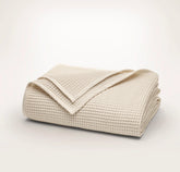 Waffle Bed Blanket - Natural