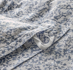 Percale Hemmed Duvet Set - Bay Garden