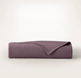 Signature Textured Stitch Quilt - Plum
