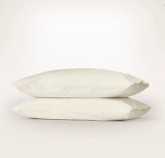 Percale Vintage Washed Pillowcase Set - Vintage Cream