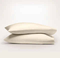 Signature Hemmed Pillowcase Set - Natural