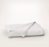 Turkish Ribbed Bath Towel - White