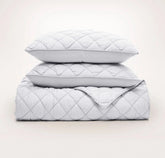 Signature Handstitched Cloud Comforter Set - Sky