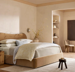 Signature Hemmed Duvet Set - Honey Garden