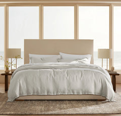 Linen Duvet Set - Mist
