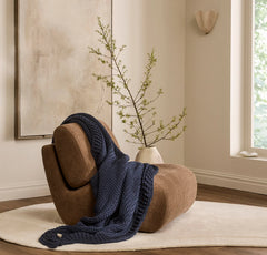 SuperLoop Throw Blanket - Coastal Navy