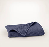 Turkish Ribbed Bath Towel - Coastal Navy