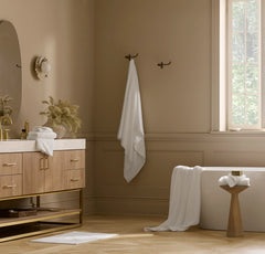 Turkish Ultra Plush Bath Mat - White