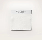 Percale Vintage Washed Fabric Swatch - Vintage White