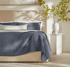 Signature Stripe Quilt Set - Mineral