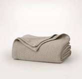 Modern Crochet Bed Blanket - Oak