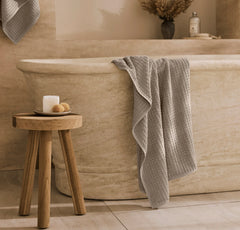 Turkish Waffle Bath Towel - Oak