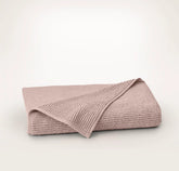 Turkish Ribbed Bath Sheet - Dusty Rose