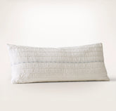 Tideline Pillow Cover (Lumbar) - Cream/Hydrangea