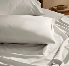 Percale Vintage Washed Pillowcase Set - Vintage Mist