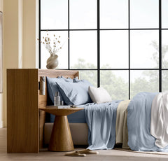 Signature Vintage Washed Duvet Set - Vintage Hydrangea