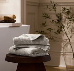 Turkish Ultra Plush Hand Towels (Pair) - Pewter