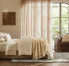 Two-Tone Ribbed Rug - Night/Cream