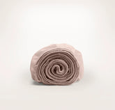 Percale Hemmed Fitted Sheet - Dusty Rose