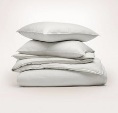 Signature Vintage Washed Duvet Set - Vintage Mist