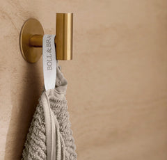 Turkish Ribbed Bath Towel - Oak