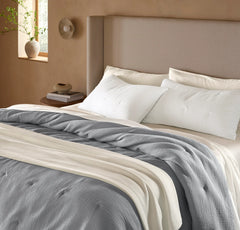 Dream Comforter Sham - White