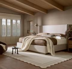 Signature Hemmed Duvet Set - Walnut