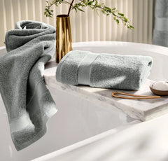 Plush Hand Towels (Pair) - Shore