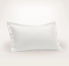 Signature Hemmed Sham - White