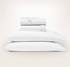 Signature Hemmed Sheet Set - White