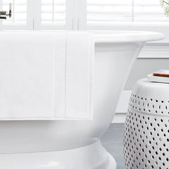Plush Bath Mat - White