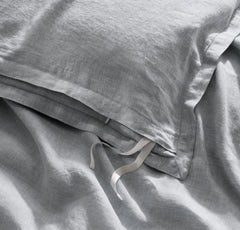 Linen Duvet Set - Melange Shore