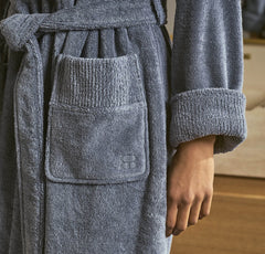 Turkish Ultra Plush Robe - Mineral