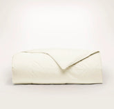 Percale Quilted Down Alternative Comforter - Cream