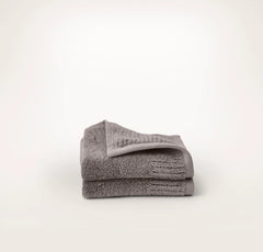 Turkish Ultra Plush Washcloths (Pair) - Stone