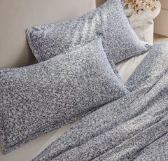 Percale Hemmed Duvet Set - Bay Garden
