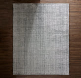 Two-Tone Ribbed Rug - Bluestone/Shore