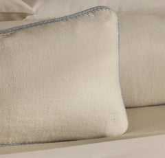 Threadmark Pillow Cover (Grand Lumbar) - Soft White/Melange Shore