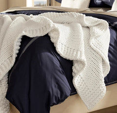 SuperLoop Throw Blanket - White