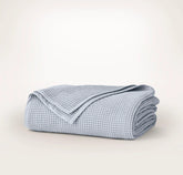 Waffle Bed Blanket - Hydrangea