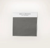 Signature Hemmed Fabric Swatch - Stone Textured Stripe