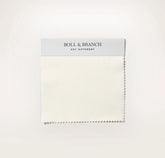 Percale Vintage Washed Fabric Swatch - Vintage Cream