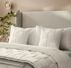 The Woven Icon Pillow Cover (20x20) - White