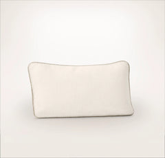 Threadmark Pillow Cover (Petite Lumbar) - Soft White/Melange Natural